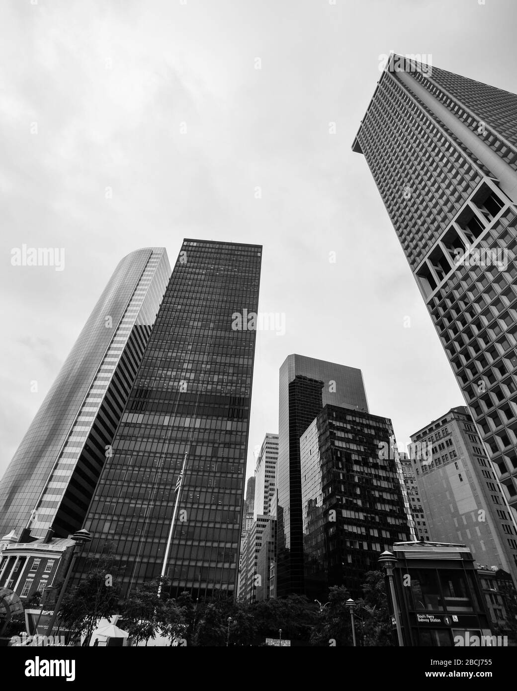 Concorde new york Banque d'images noir et blanc - Alamy
