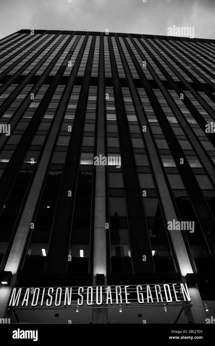 Concorde new york Banque d'images noir et blanc - Alamy