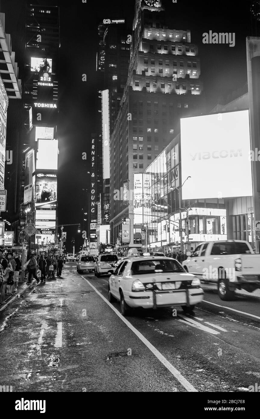 Concorde new york Banque d'images noir et blanc - Alamy