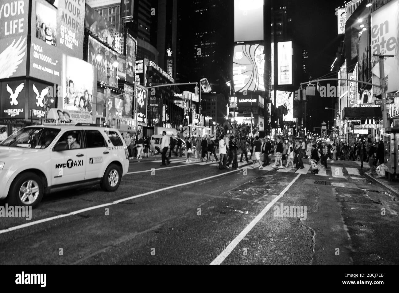 Concorde new york Banque d'images noir et blanc - Alamy