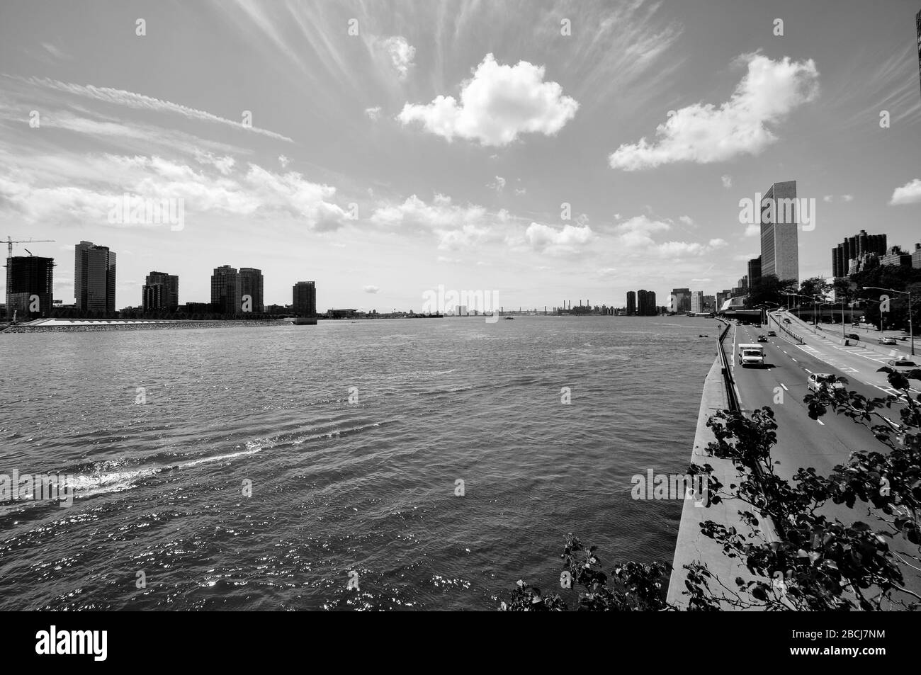 Concorde new york Banque d'images noir et blanc - Alamy