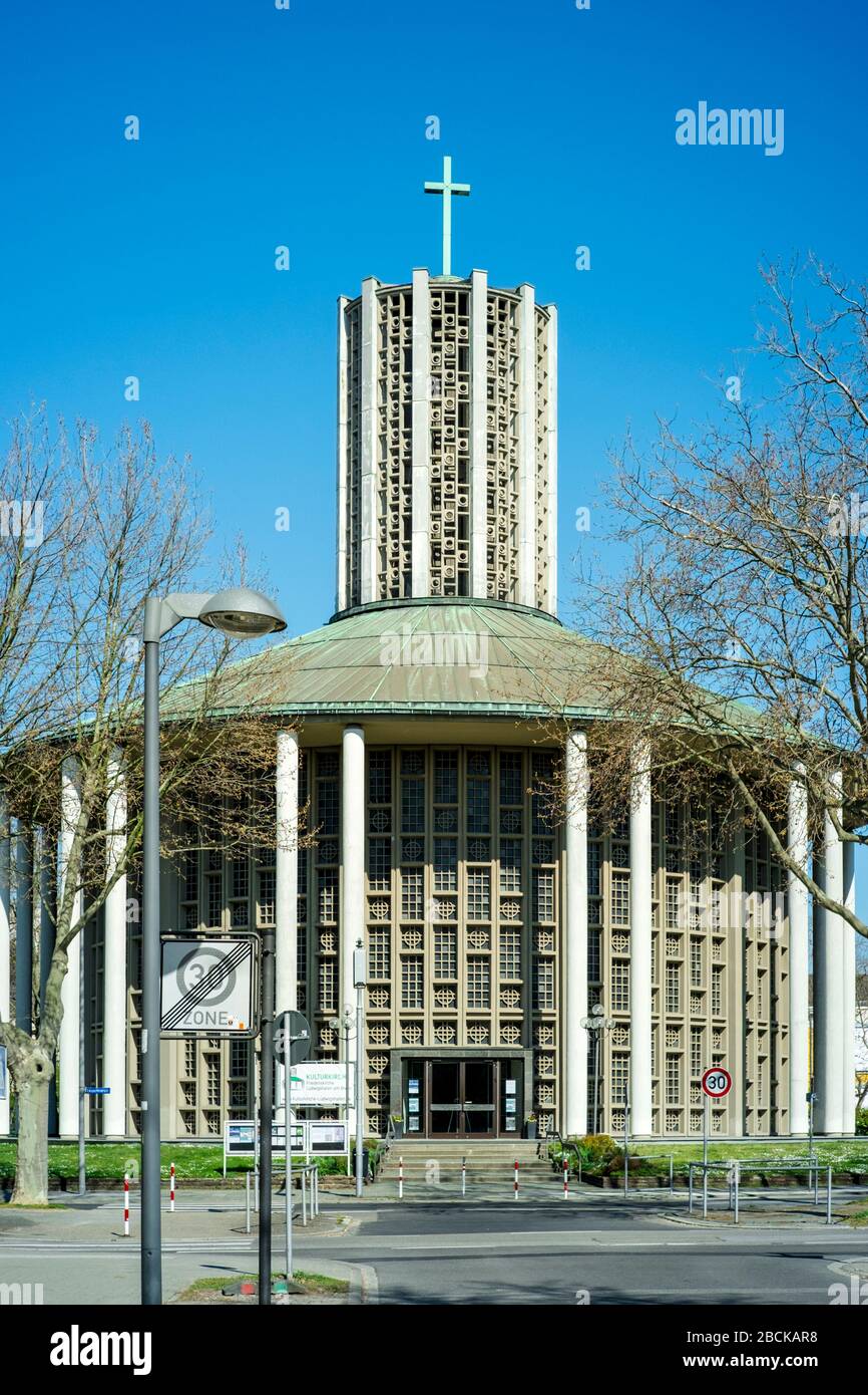 Friedenkirche (Ludwigshafen am Rhein) Banque D'Images