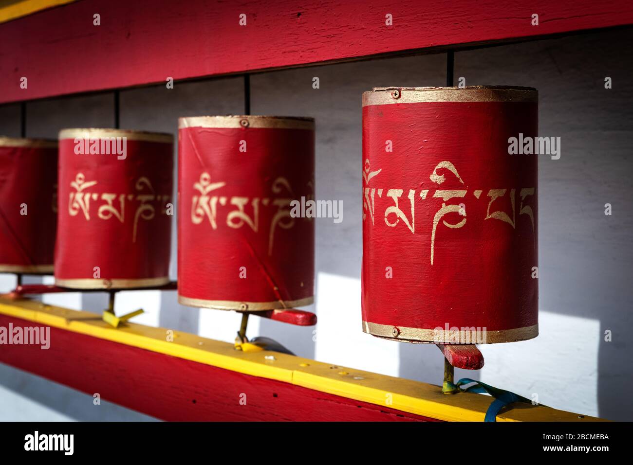 Temple de Naryn-Acagat, Ulan Ude, Sibérie, Russie. Temple bouddhiste en Sibérie près du lac Baikal. Banque D'Images