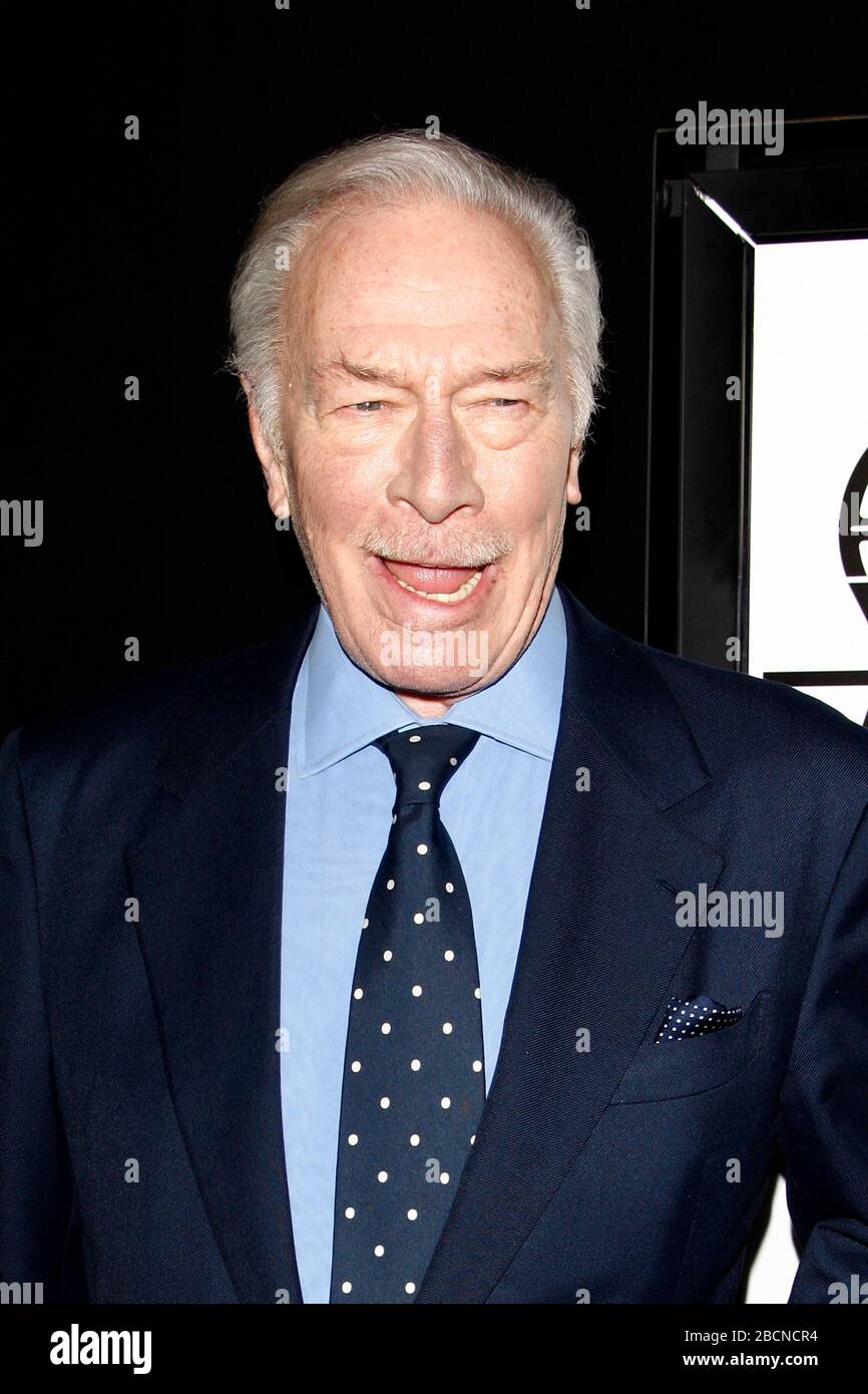 13 janvier 2012, Century City, CA, États-Unis: LOS ANGELES - 13 JANVIER: Christopher Plummer au 37ème prix de l'Association des critiques du film de Los Angeles à l'hôtel InterContinental le 13 janvier 2012 à Century City, CA (image de crédit: © Kay Blake/ZUMA Wire) Banque D'Images