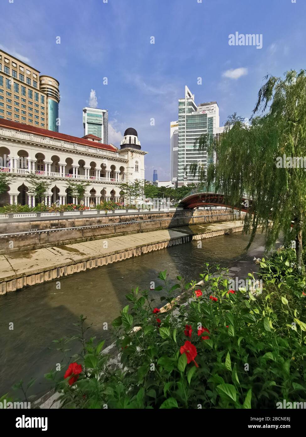 Le dataran merdeka (place Merdeka) est situé dans le centre-ville de Kuala Lumpur. Banque D'Images