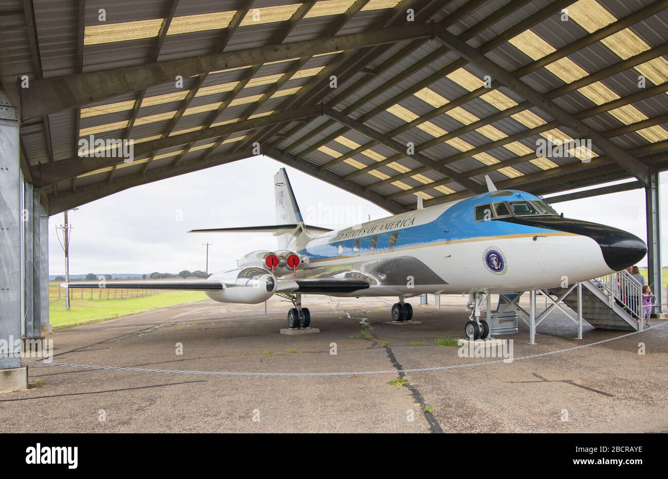 lyndon b johnson parc historique national et ranch stonewall texas Banque D'Images