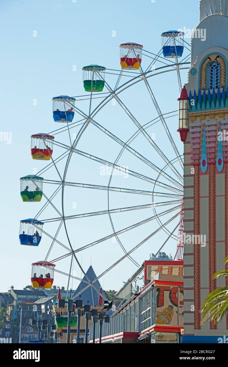 Luna Park, Sydney, Nouvelle-Galles du Sud, Australie, Banque D'Images