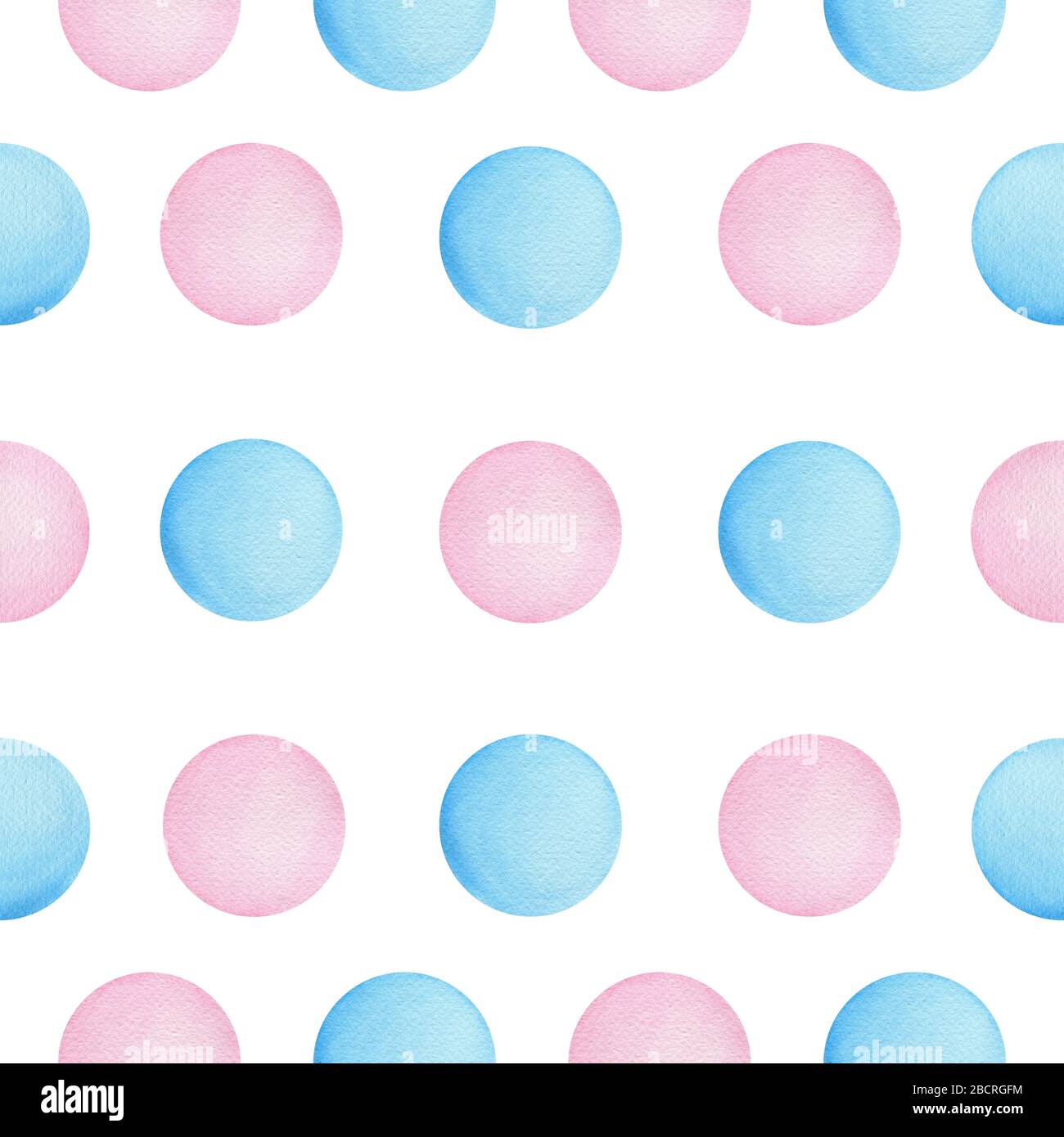 répétition sans couture avec bulles dans des tons roses et bleus, motif brillant et heureux pour les arrière-plans, les projets d'empaquetage, le papier peint, le tissu ou p Banque D'Images