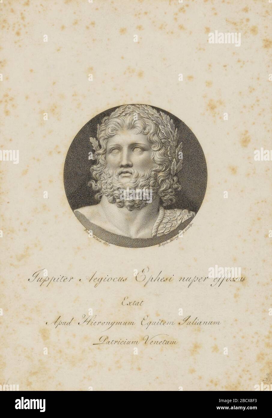 Jupiter Aegiocus. Banque D'Images