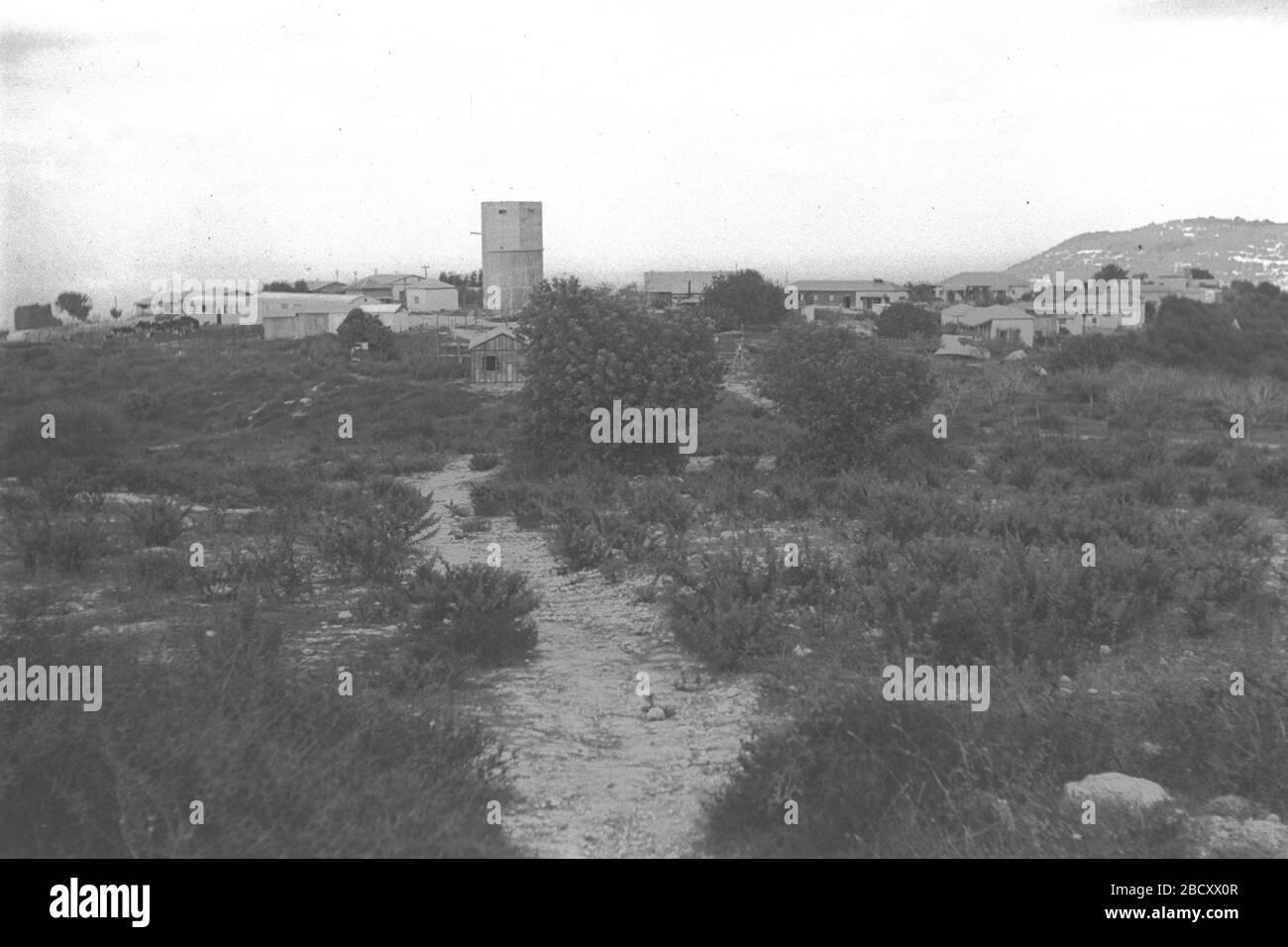 English Une Vue De Kibbutz Hanita En Galilee U E O U O C U Ss O E I O O E U U O O 30 Septembre 1946 Ceci Est Disponible A Partir De La Collection Nationale De Photos
