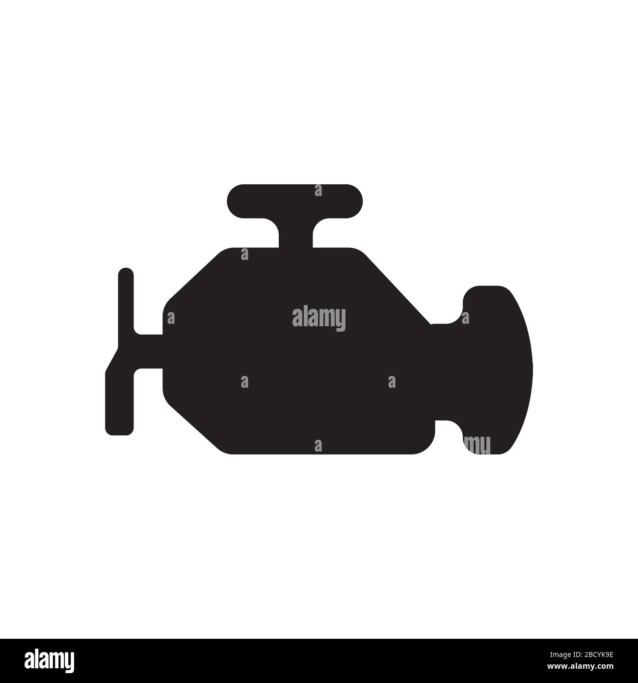 icône du moteur Illustration de Vecteur