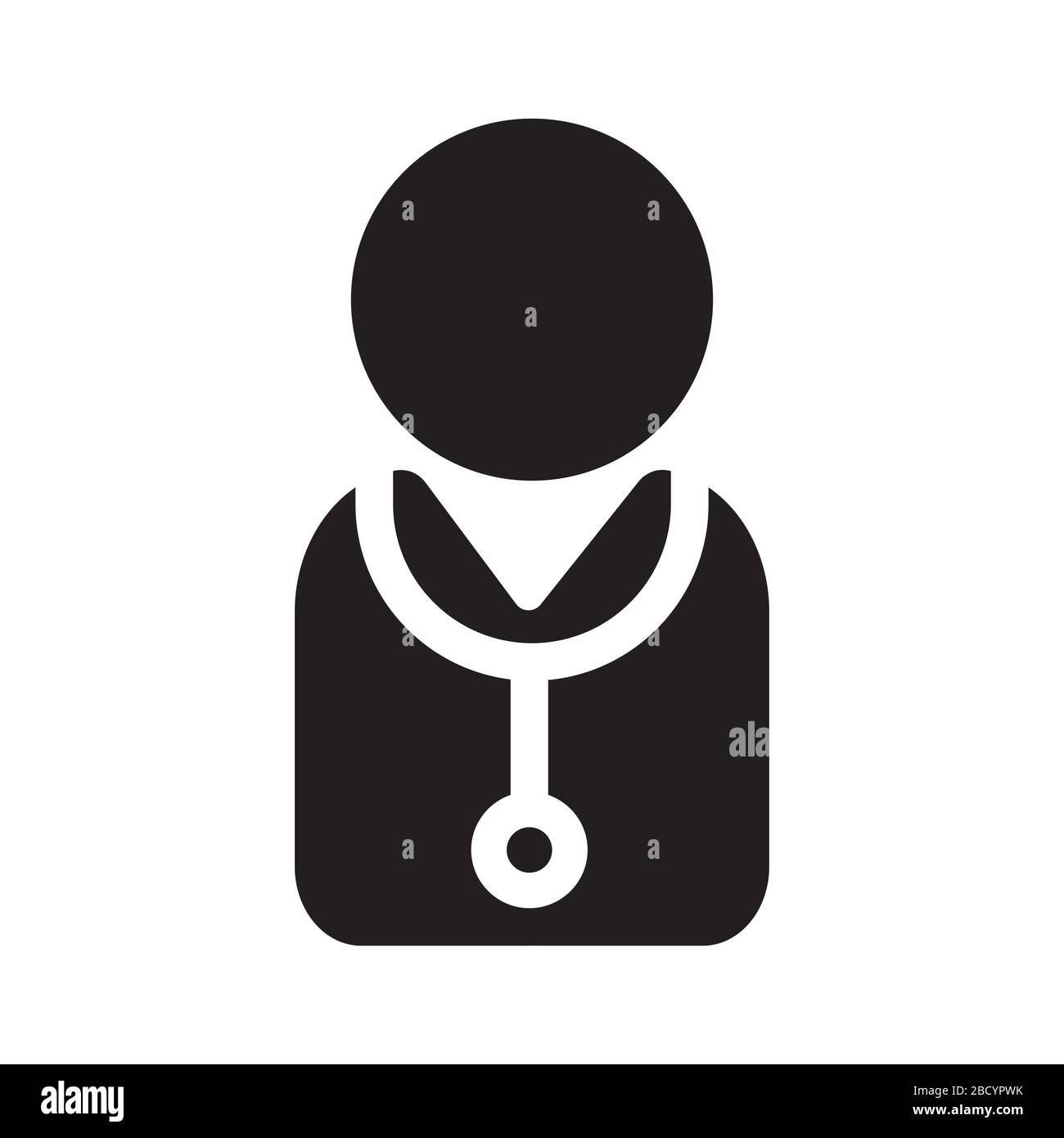 icône médecin/personnel médical Illustration de Vecteur