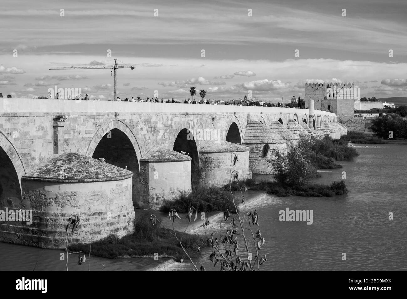 Cordoba, Espagne - 22 septembre 2019: Visiter les sites touristiques et regarder les bâtiments génériques à Cordoba, Andalousie Espagne le 22 septembre 2019 Banque D'Images