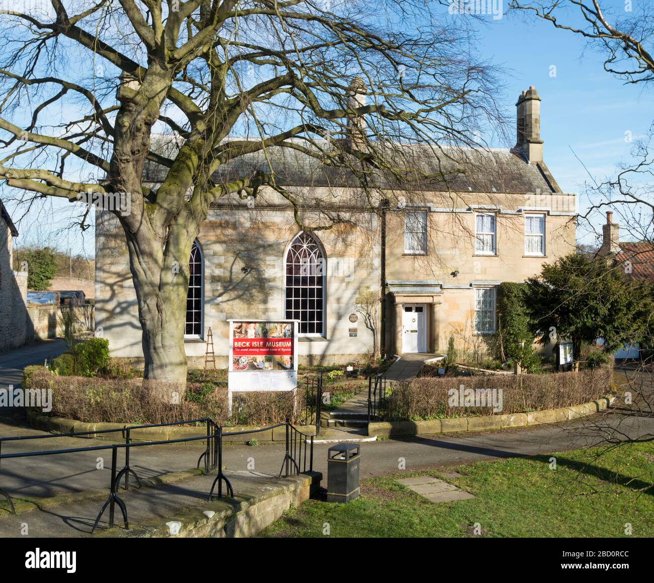 Beck Isle Museum, un musée d'histoire locale à Pickering, dans le Yorkshire du Nord Banque D'Images