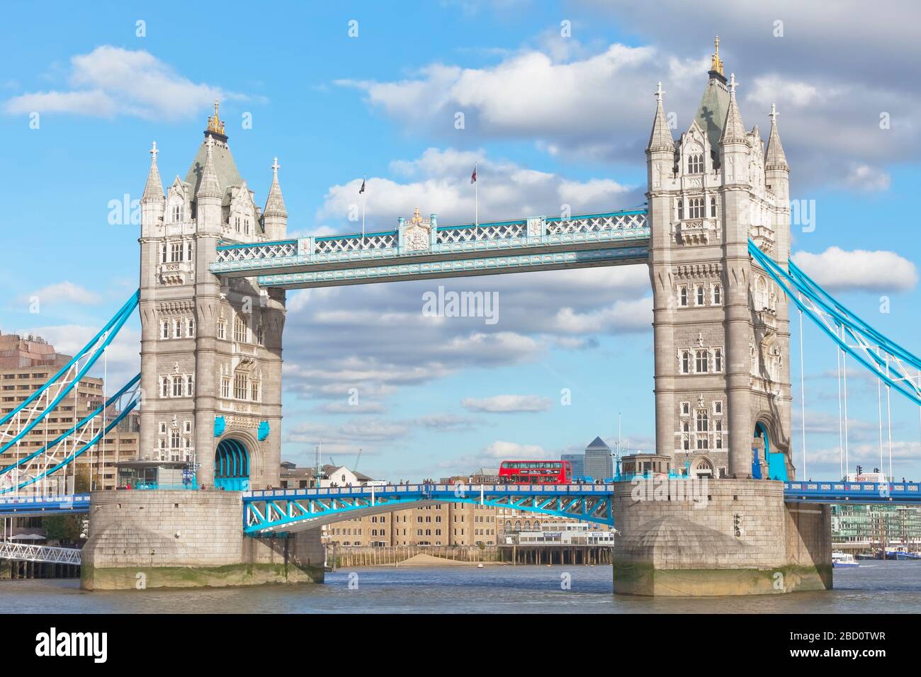 Tower Bridge, London, England, UK Banque D'Images