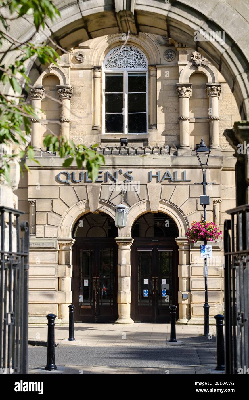 Queens Hall, Hexham, Northumberland, Royaume-Uni. Banque D'Images