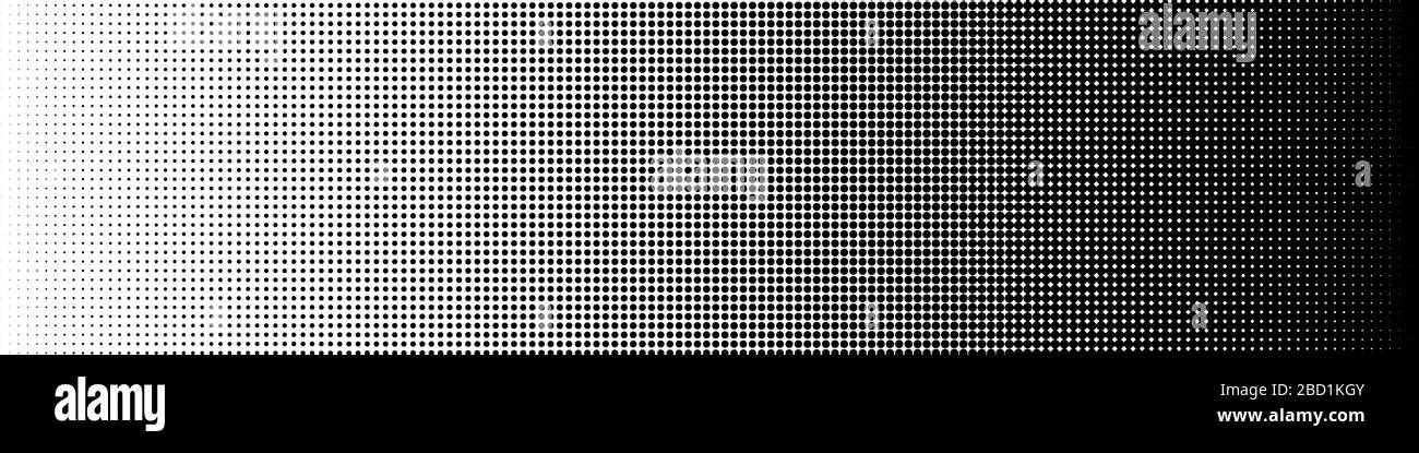 Arrière-plan abstrait de points demi-ton. Illustration vectorielle. Arrière-plan DOTS. Trame demi-ton Illustration de Vecteur
