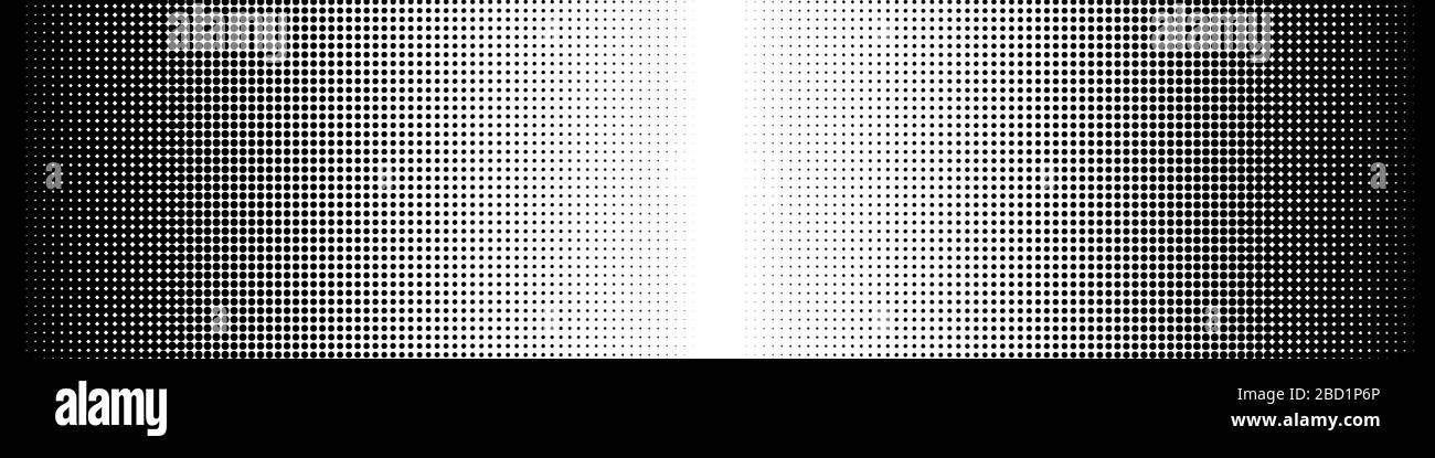Arrière-plan abstrait de points demi-ton. Illustration vectorielle. Arrière-plan DOTS. Trame demi-ton Illustration de Vecteur