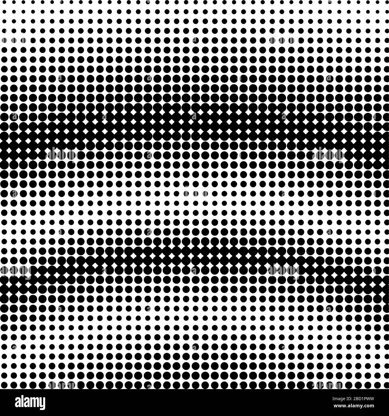 Arrière-plan abstrait de points demi-ton. Illustration vectorielle. Arrière-plan DOTS. Trame demi-ton Illustration de Vecteur