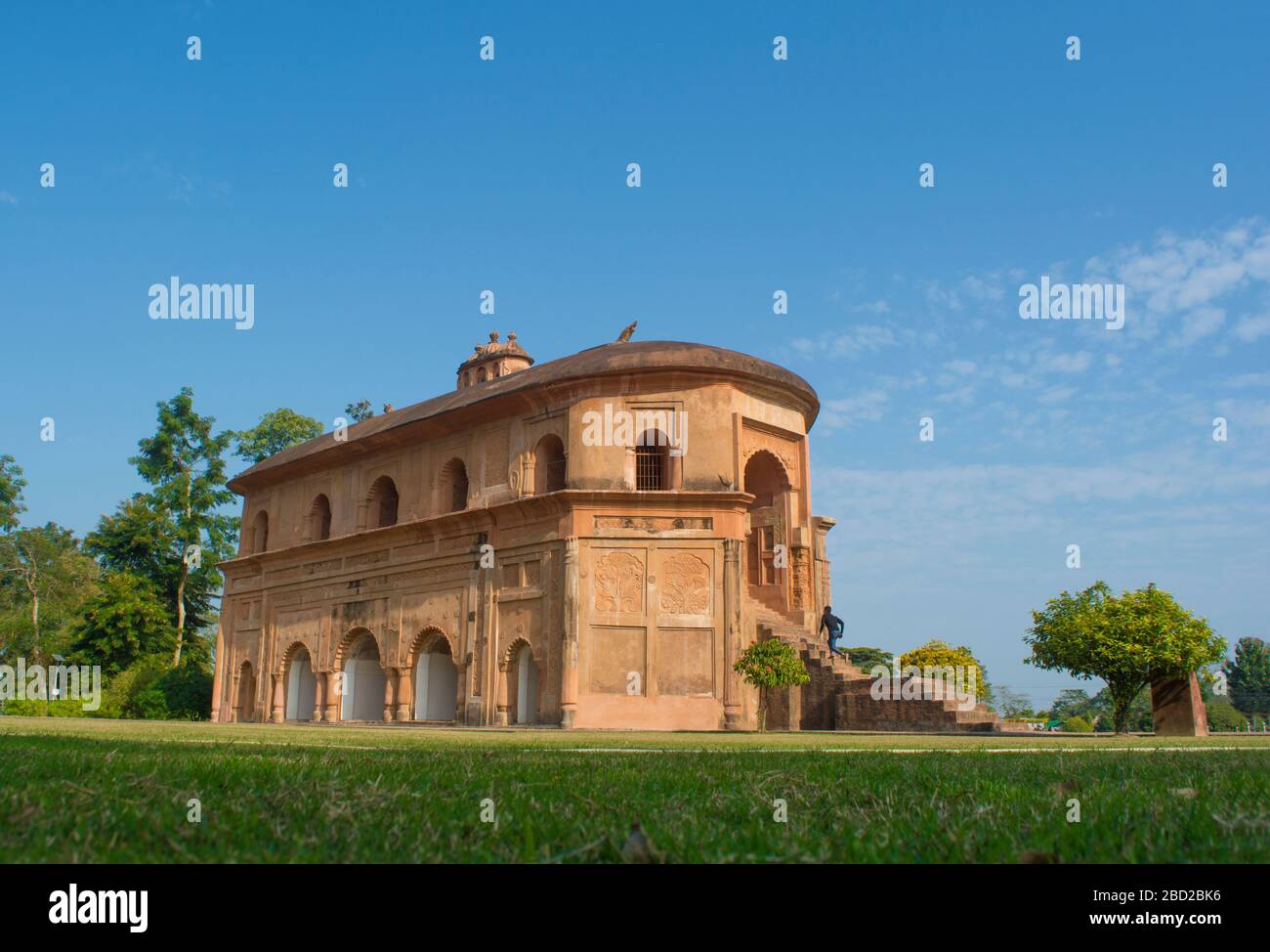 Le Rang Ghar historique d'Assam. Banque D'Images