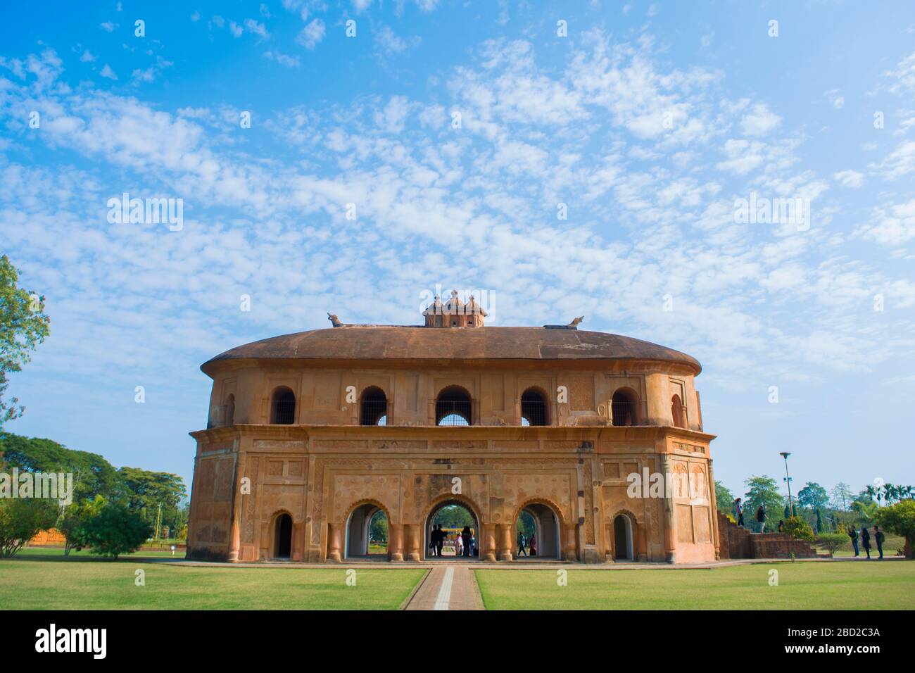 Le Rang Ghar historique d'Assam. Banque D'Images
