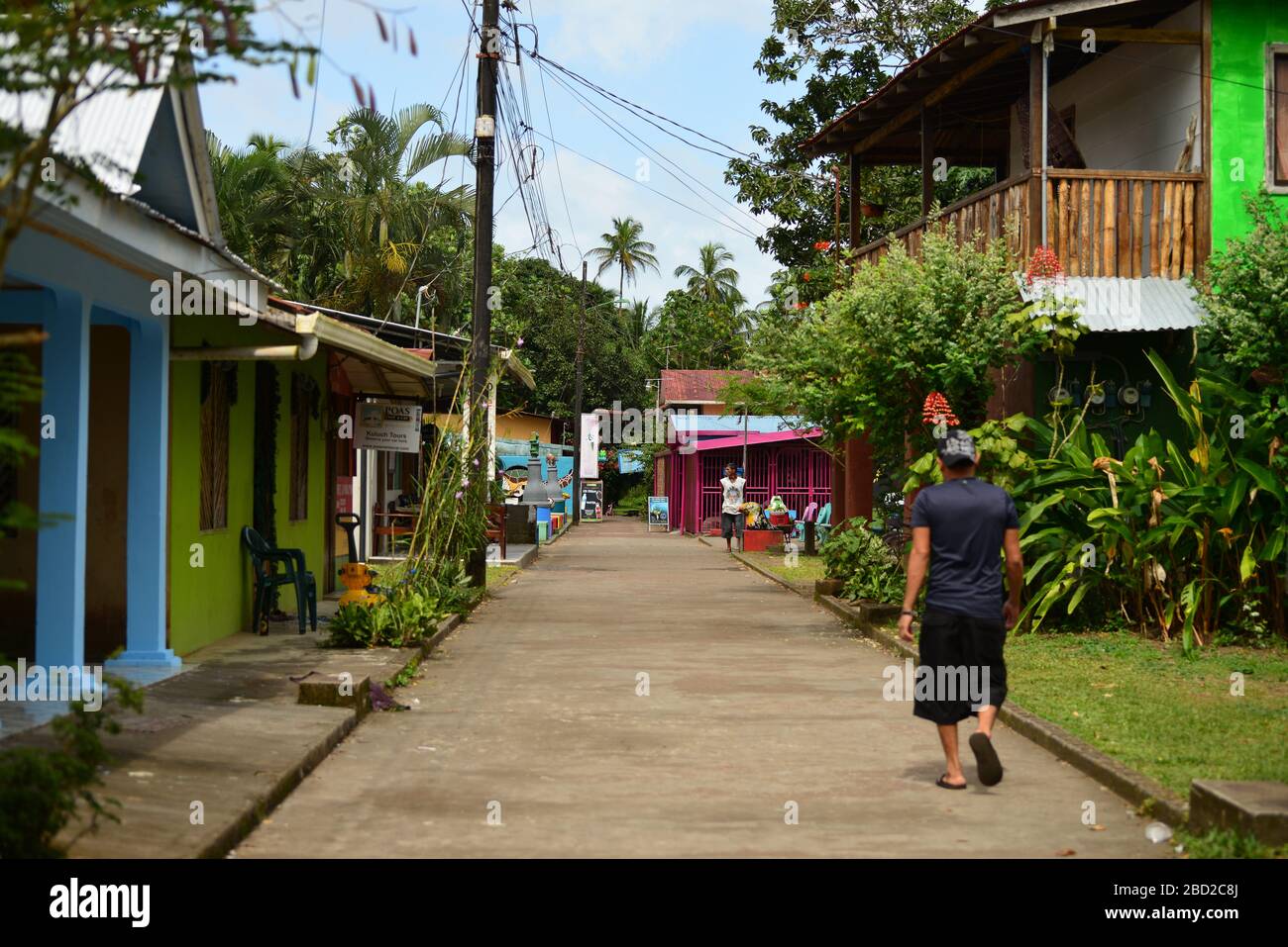 Tortuguero village costa rica Banque de photographies et d’images à ...