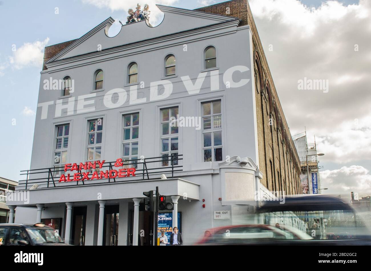 LONDRES- MARS 2018 : The Old Vic Theatre, un théâtre de 1000 places près de la gare de Waterloo dans le sud de Londres Banque D'Images