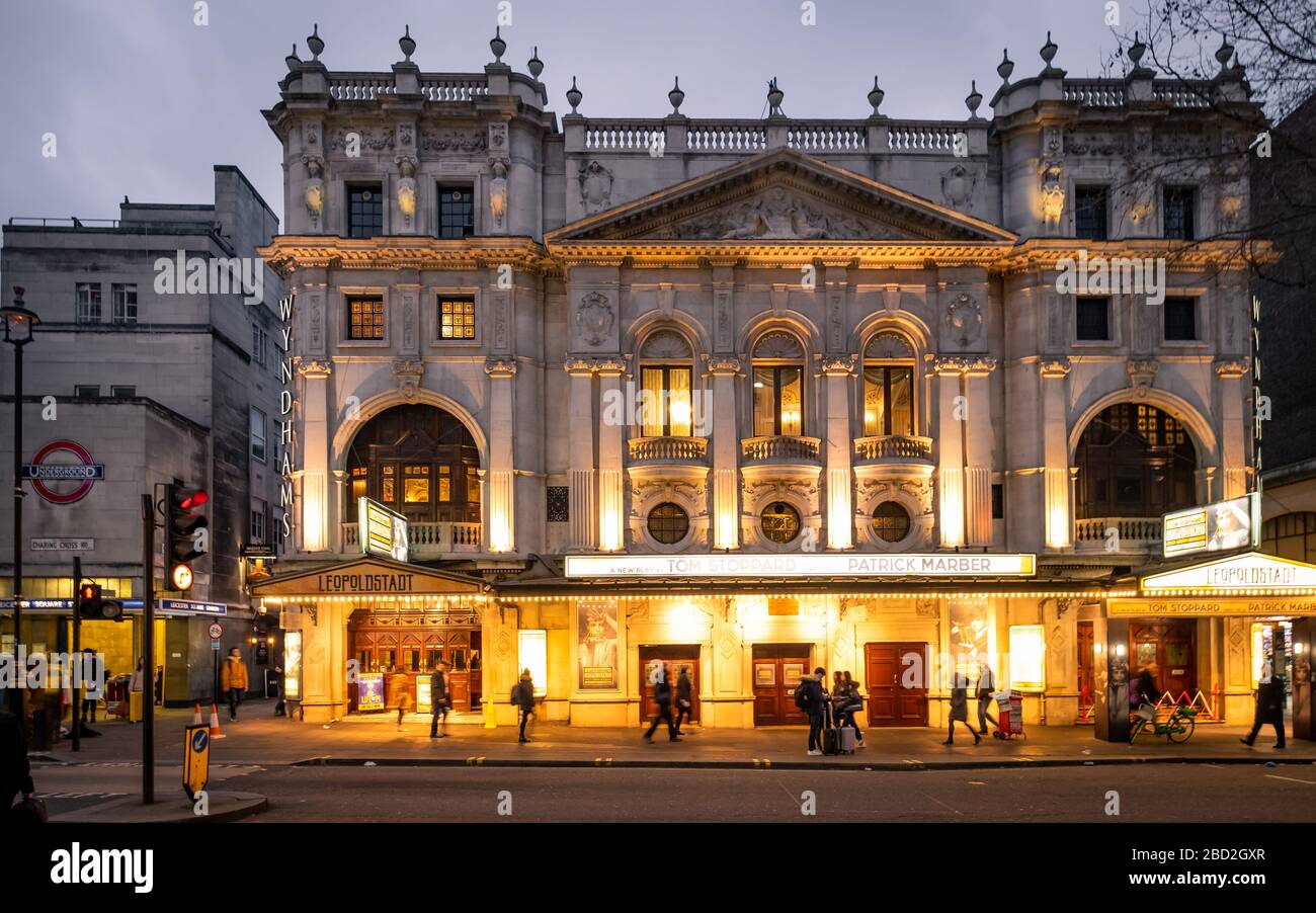Théâtre Gielgud, Leicester Square - Londres Banque D'Images