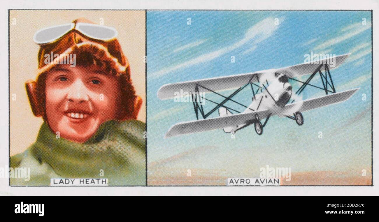 MARY, LADY HEATH (1896-1939) aviateur irlandais Banque D'Images