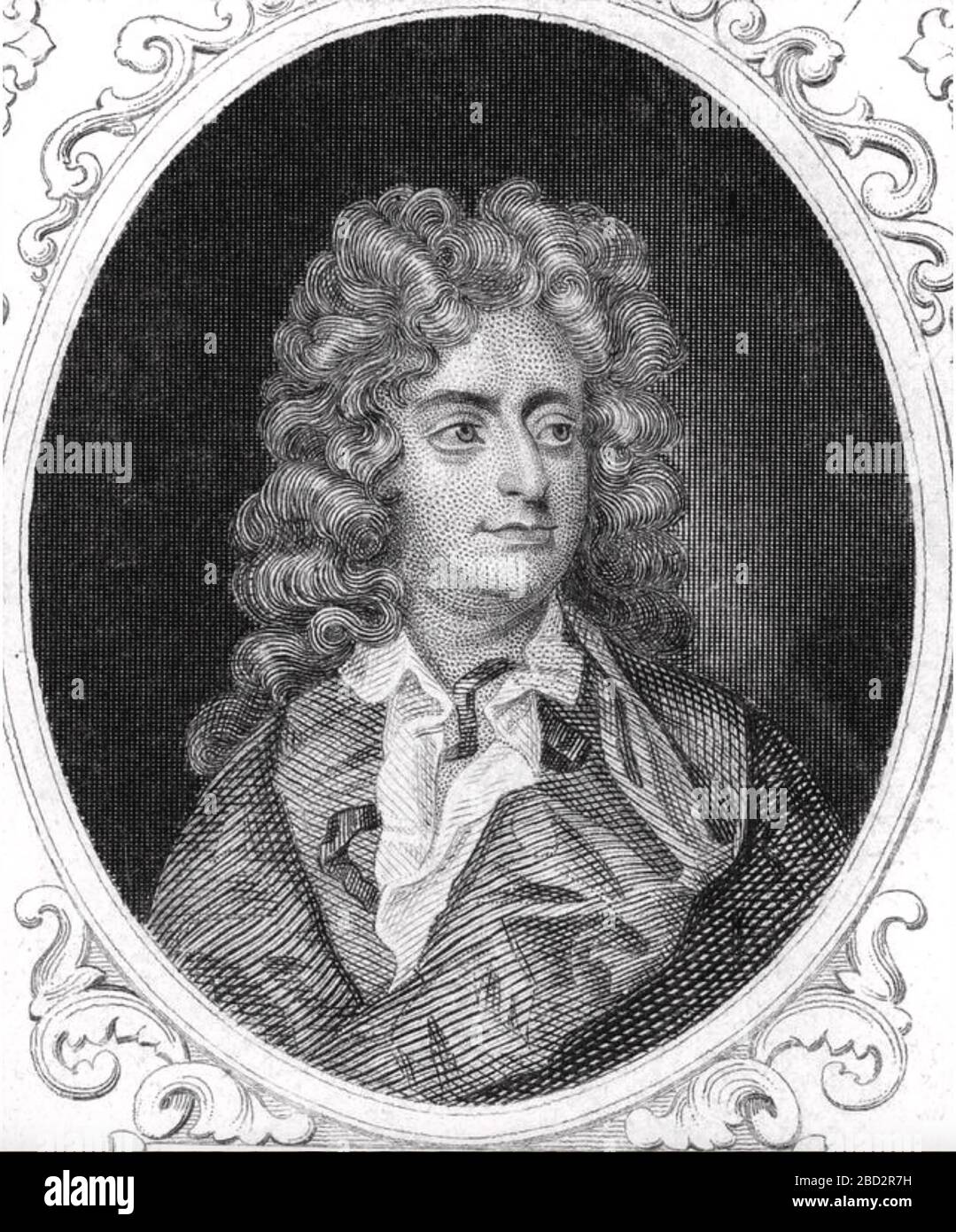 HENRY PURCELL (1659-1695) compositeur baroque anglais en 1695 Banque D'Images