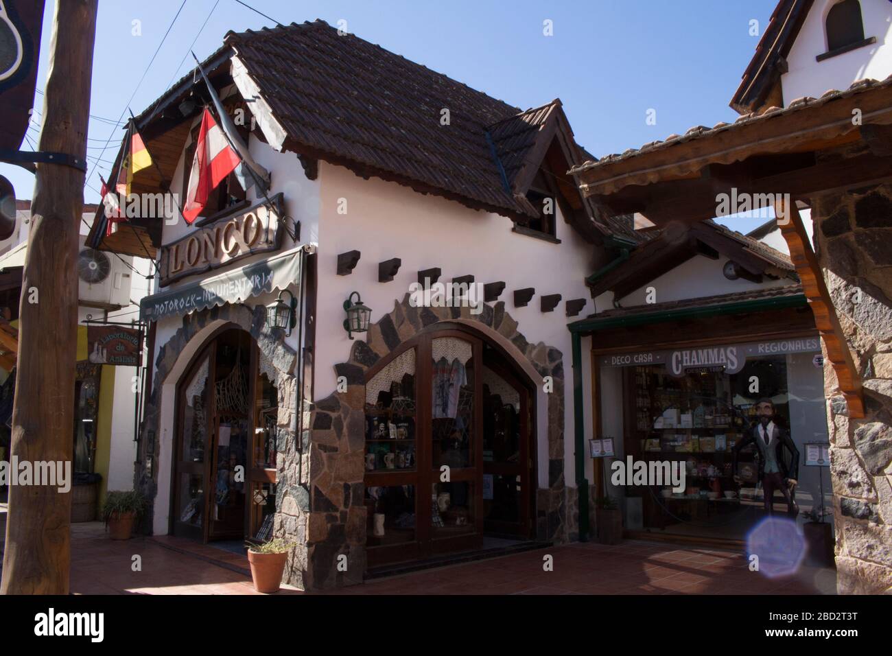 Villa General Belgrano, Cordoue Argentine Banque D'Images