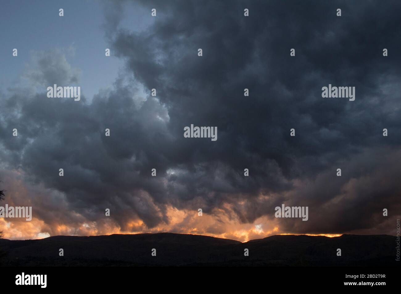 Villa General Belgrano, Cordoue Argentine Banque D'Images
