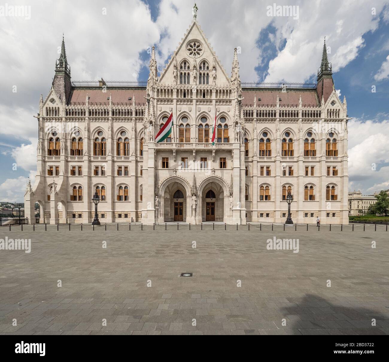 Le Parlement de Budapest Banque D'Images