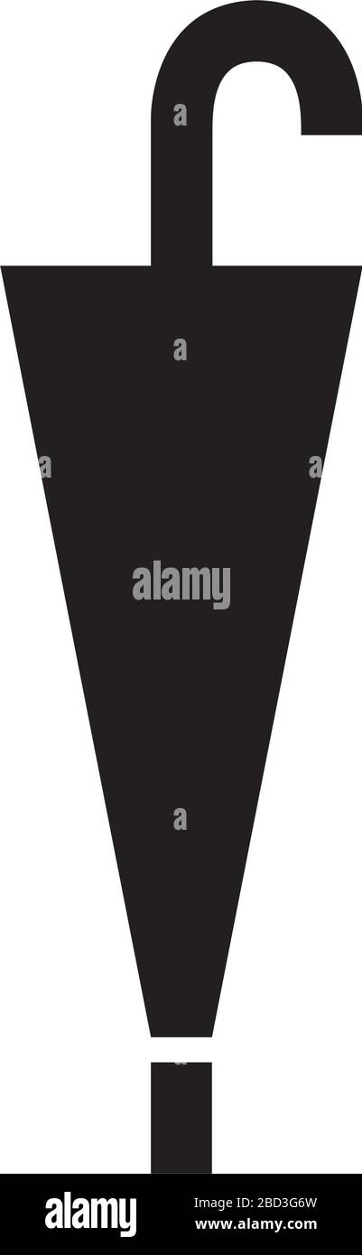 parapluie, icône de pluie Illustration de Vecteur