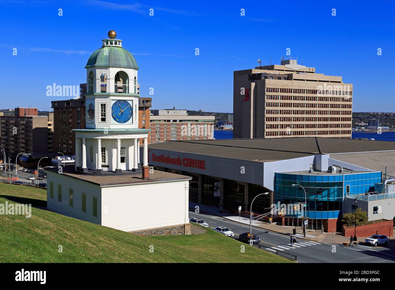 L'horloge de la vieille ville, Halifax, Nouvelle-Écosse, Canada Banque D'Images