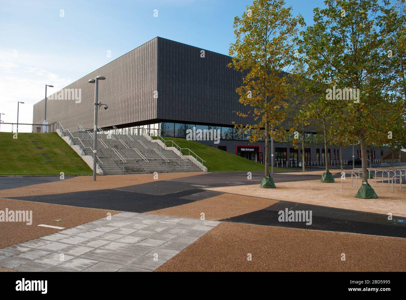 Stade Copper Box Arena Parc olympique Queen Elizabeth, Londres E20 3HB par Make Architects Banque D'Images