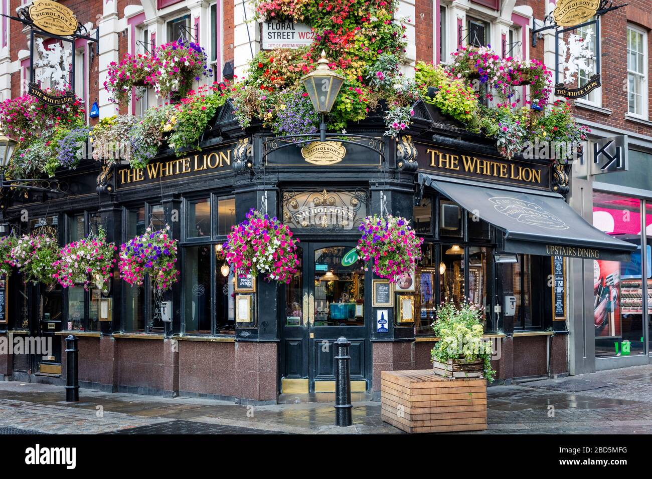 The White Lion Pub à Covent Garden, Londres, Angleterre, Royaume-Uni Banque D'Images