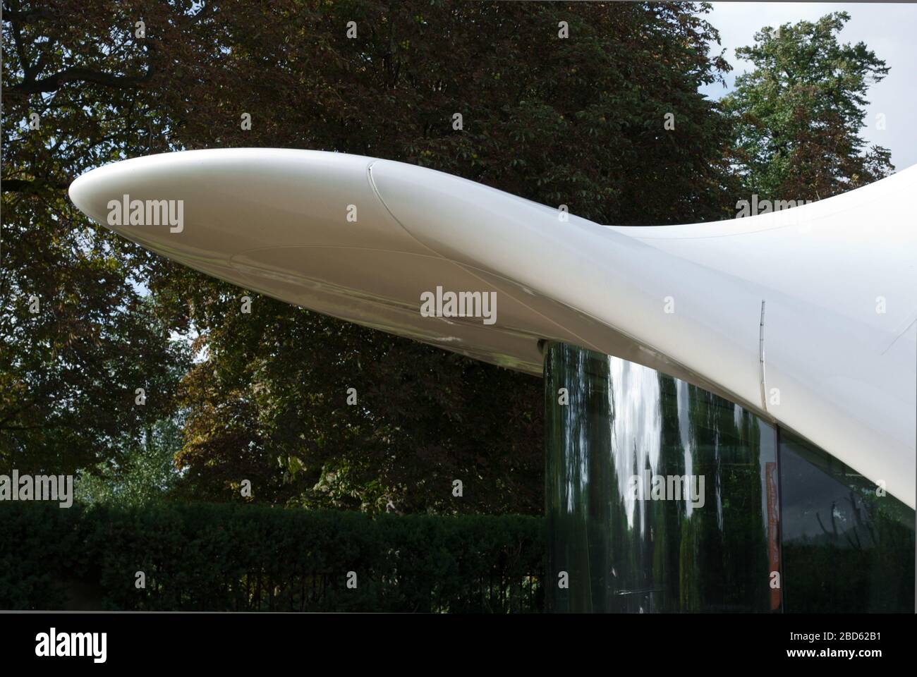 Zaha Hadid Architects Restaurant Serpentine Sackler Gallery, West Carriage Drive, Londres, Banque D'Images Zaha Hadid Architects Restaurant Serpentine Sackler Gallery, West Carriage Drive, Londres, Banque D'Images