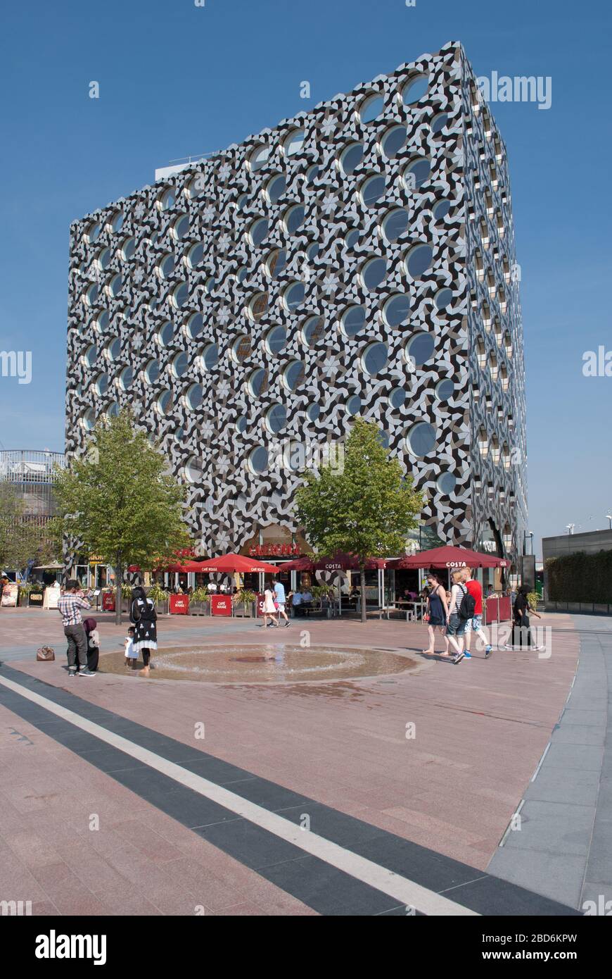 Ravensbourne University London Penrose Way, Greenwich Peninsula, Londres SE10 par FOA Foreign Office Architects Banque D'Images