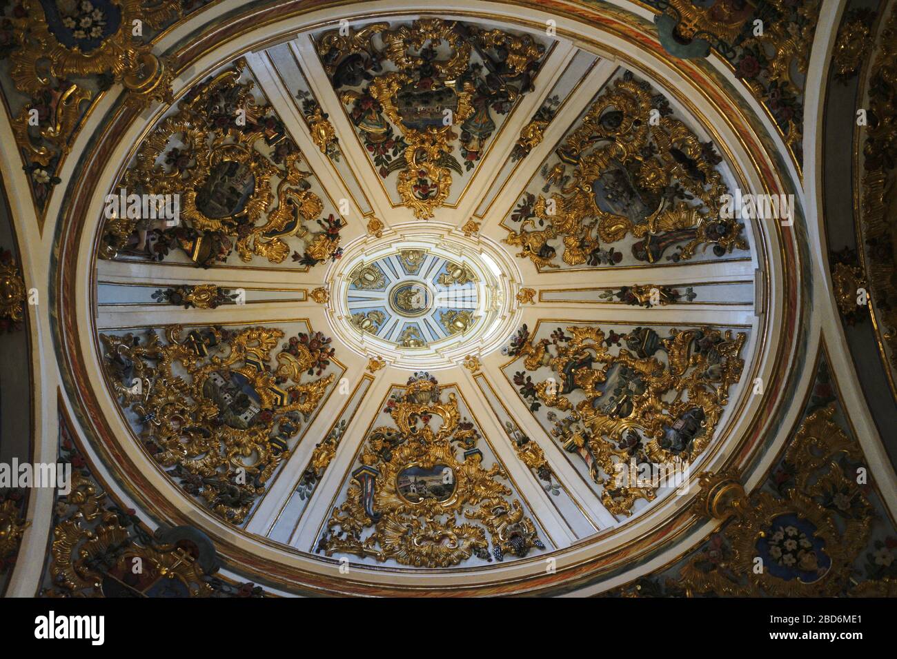 CATHÉDRALE DE BURGOS ST MARY CELLINGS DE ÉPOQUE GOTHIQUE, RENAISSANCE BAROCCO - CASTILLE ET LEON ESPAGNE © FRÉDÉRIC BEAUMONT Banque D'Images