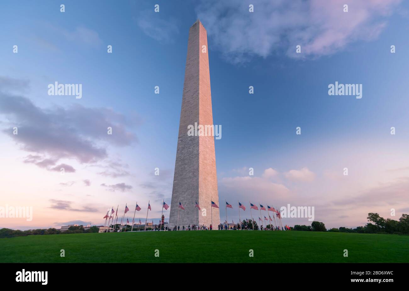 Monument de Washington à Washington DC, États-Unis d'Amérique, États-Unis Banque D'Images