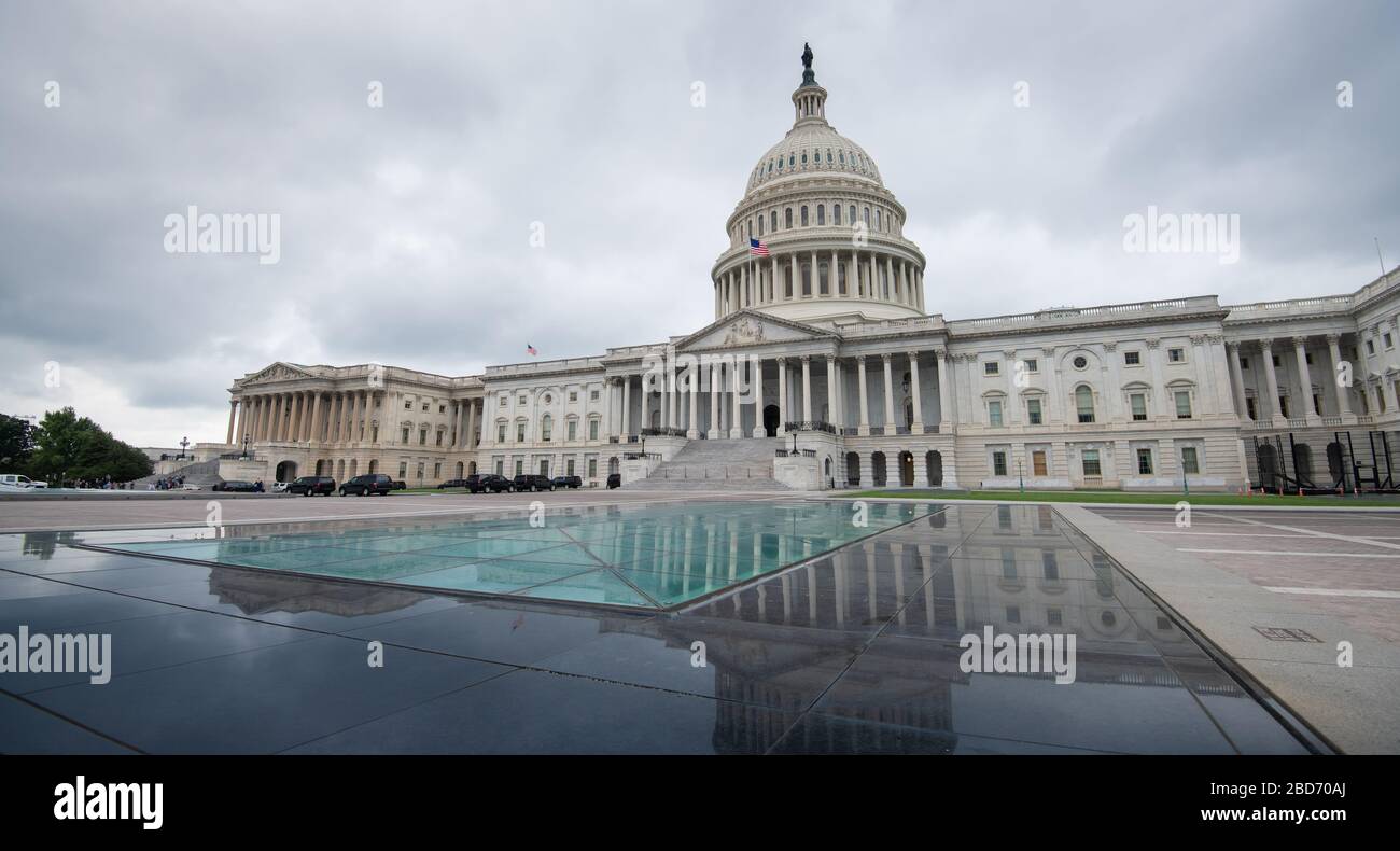 Le Capitole des États-Unis à Washington DC, États-Unis d'Amérique Banque D'Images