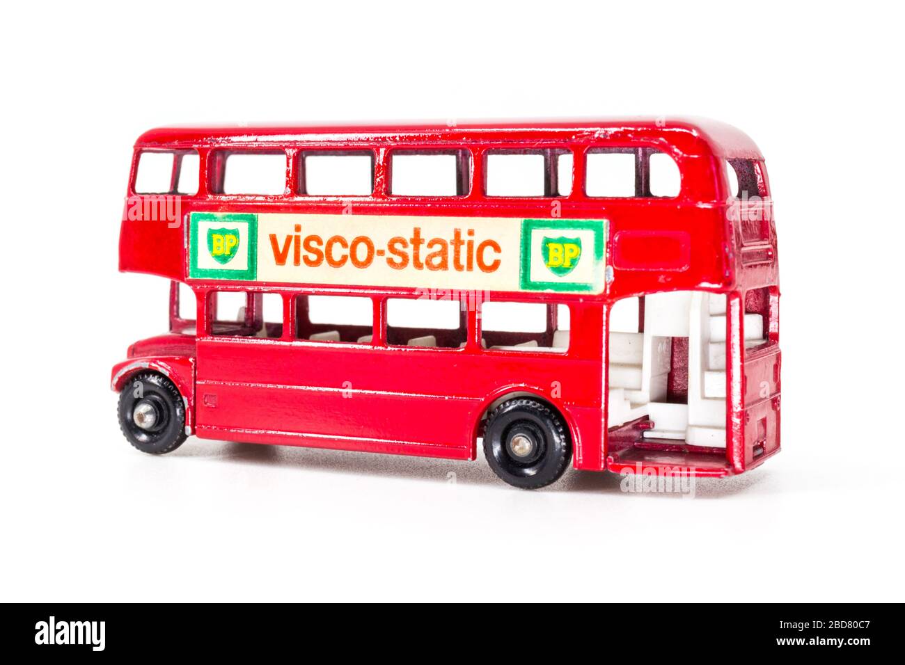 Lesney Products Matboîte modèle jouet voiture 1-75 série n°5 AEC London Routemaster Double-Decker bus Visco-statique Banque D'Images