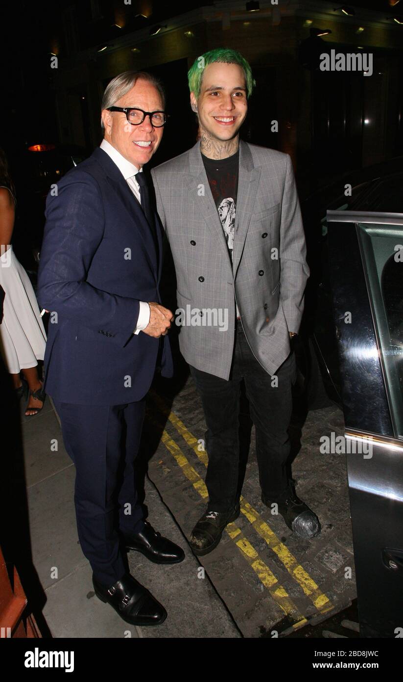 Tommy hilfiger and ricky hilfiger Banque de photographies et d’images à