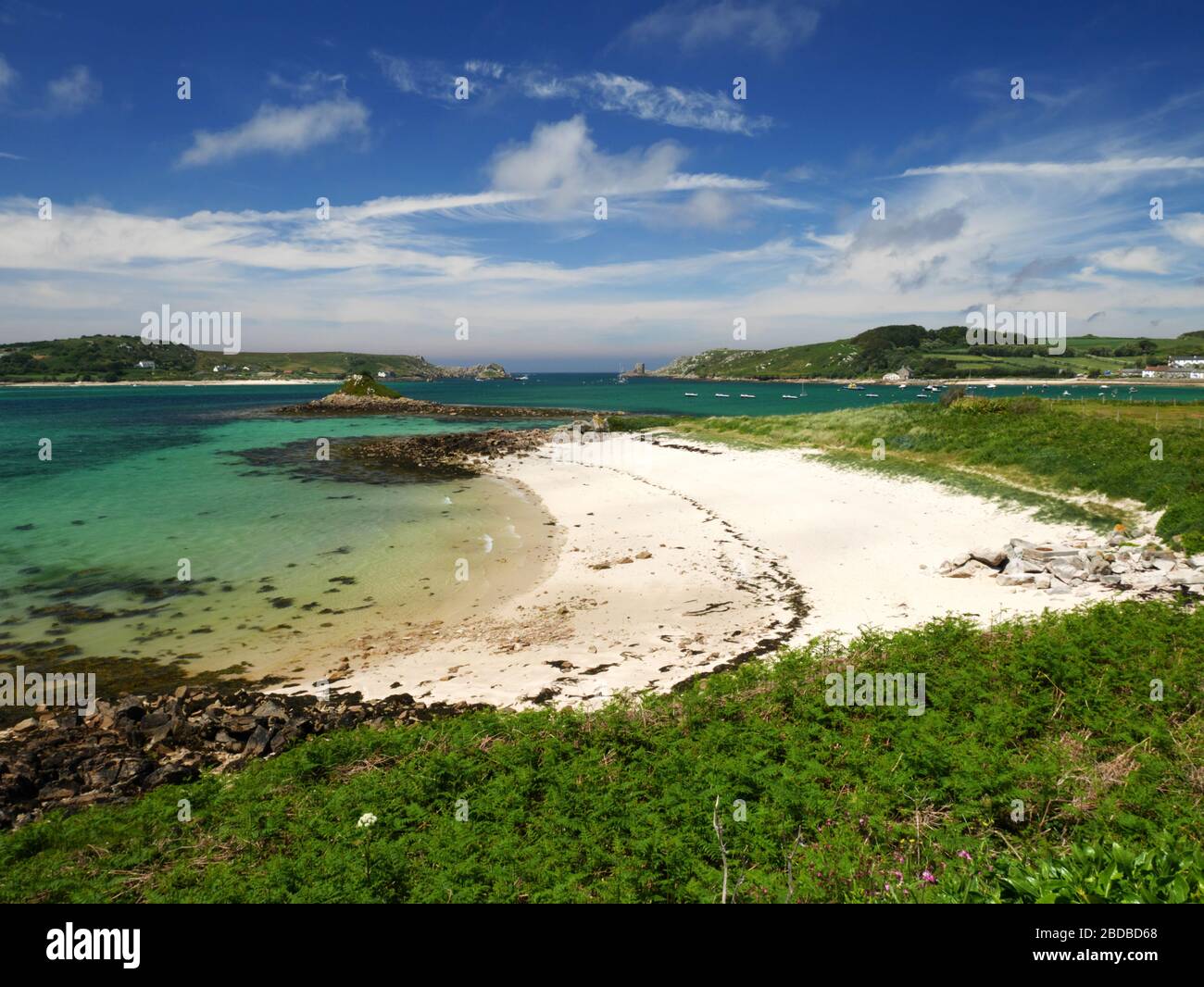 Tresco, Isles of Scilly Banque D'Images