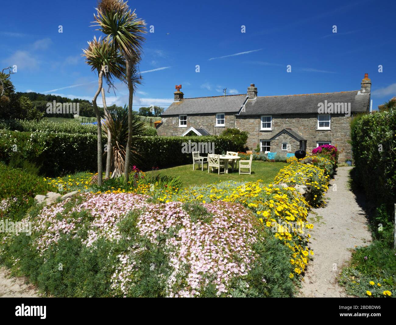 New Grimsby, Tresco, Isles of Scilly Banque D'Images