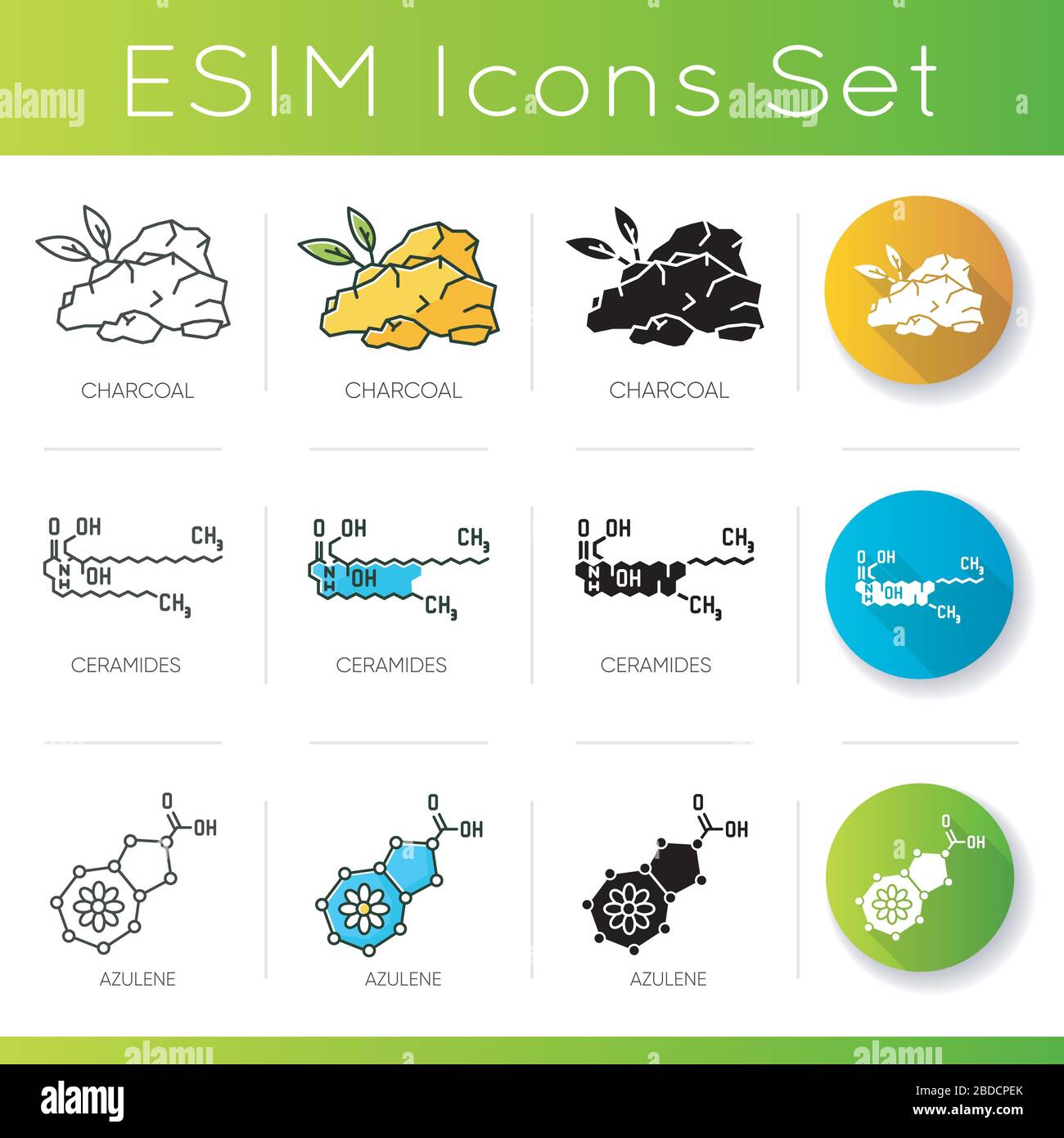 Secuencias de color Banque d'images vectorielles Alamy — free download