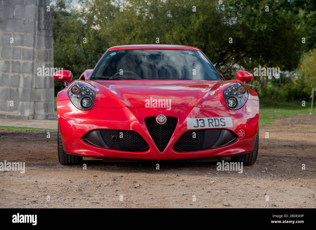 Alfa Romeo 8 C Competizione à Brooklands Motorsport Day Banque D'Images