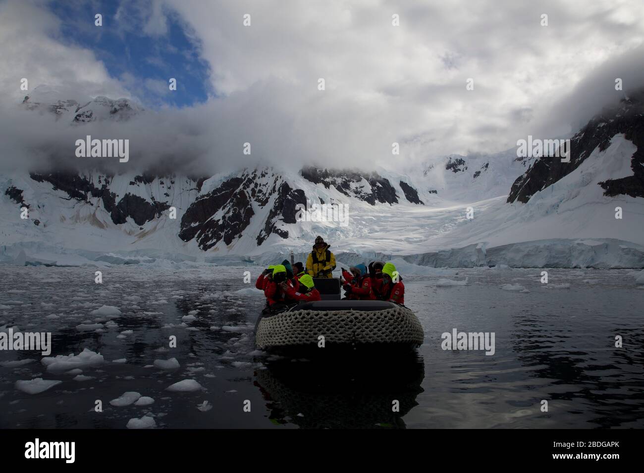 Croisière sur glace 2 Banque D'Images