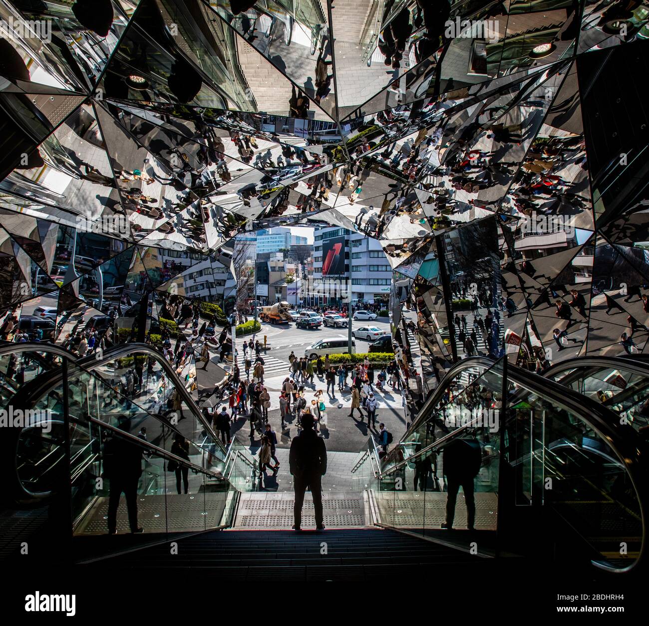 Résumé Centre ville de Tokyo Banque D'Images